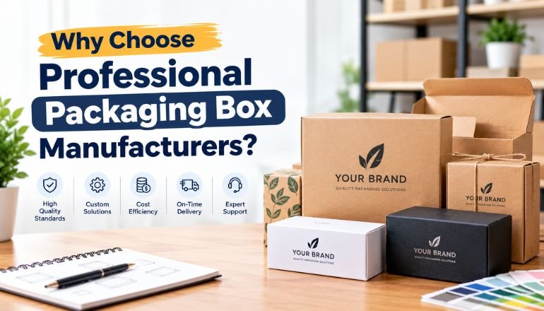 Why Choose Professional Packaging Box Manufacturers